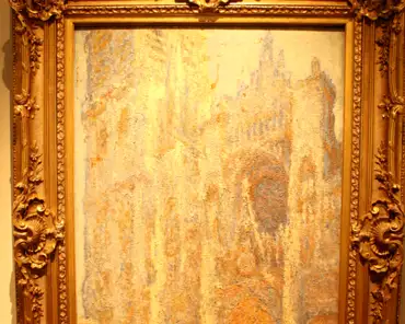 IMG_6615 Claude Monet, The Rouen cathedral at noon (The portal and the Alban tower), 1894.