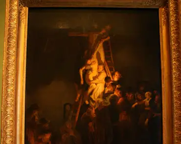 IMG_4676 Rembrandt, Descent from the cross, 1634.