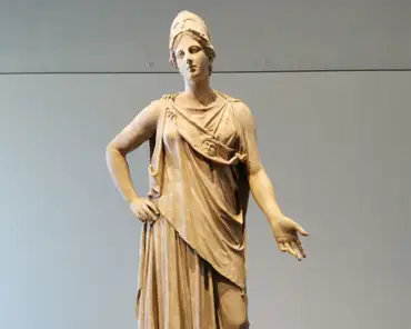 IMG_20220316_163937 Athena, Roman statue after a Greek model, 100 BCE or 100-200 CE.