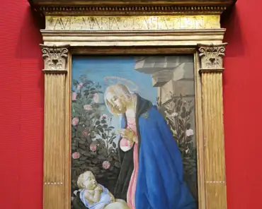 IMG_20231006_151812 Sandro Botticcelli, The Virgin adoring the sleeping Christ child, ca. 1485.