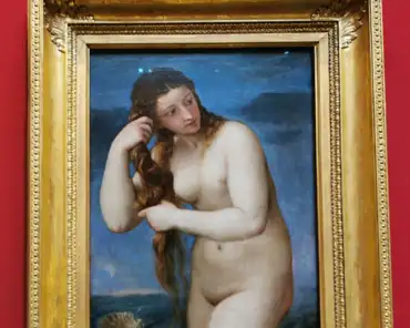 IMG_20231006_152502 Titian, Venus Rising from the Sea ('Venus Anadyomene'), ca. 1520.