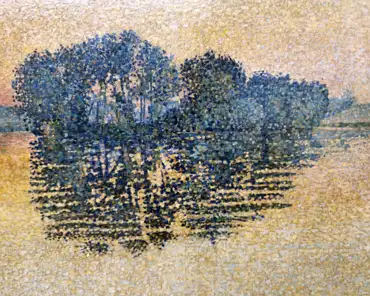 IMG_20230930_124920 Paul Signac, Sunset, Herblay, Opus 206, 1889.