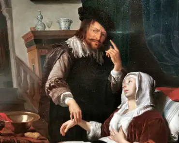 IMG_20230930_125654 Frans van Mieris the Elder, The doctor's visit, 1657.