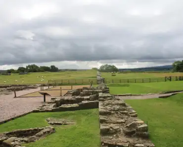 09 The fort in Birdoswald was one of the Roman forts on Hadrian's wall.