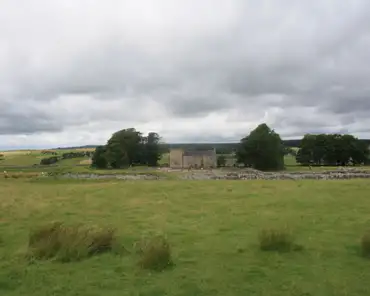 16 The fort in Birdoswald was one of the Roman forts on Hadrian's wall.