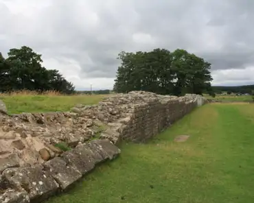 17 Hadrian's wall, built between 122-129 AD under the rule of Roman emperor Hadrian, marks the northern border of the Roman empire. The Romans went further North...