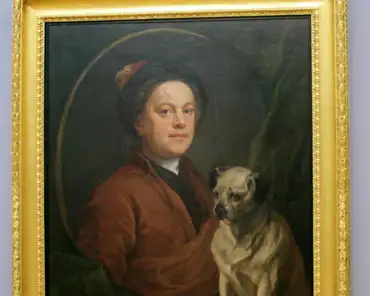 IMG_1059 William Hogarth, The painter and his pug, 1745.