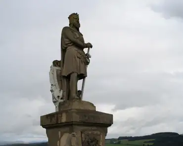 img_0914 Statue dedicated to Scottish King Robert the Bruce.