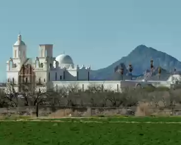 002 The San Xavier del Bac mission was founded by jesuit missionary Eusebio Kino in 1692. The present church (catholic) was built under the direction of the...