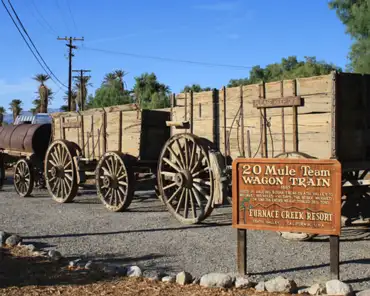 IMG_6517 Borax museum. 20 mule team wagon train, 1885.