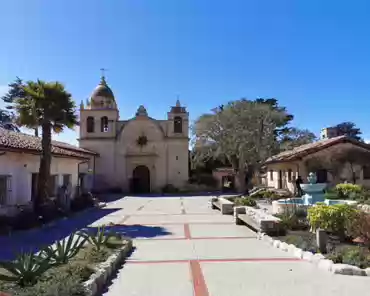 IMG-20230301-123622 Mission San Carlos Borromeo del Río Carmelo (Mission Carmel), built in 1797, headed by father Junipero Serra from 1770 until his death in 1784. The mission was...