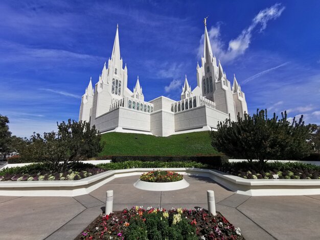 Mormon temple