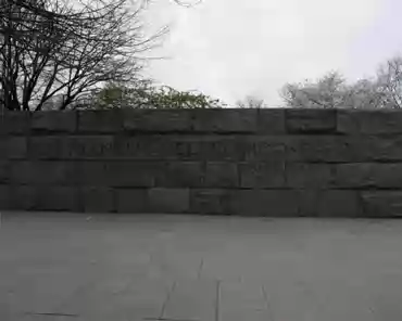 P1100326 Franklin Delano Roosevelt memorial, opened in 1997.