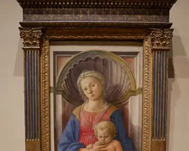 P1150053 Fra Filippo Lippi, Madonna and child, tempera on panel, ca. 1440.