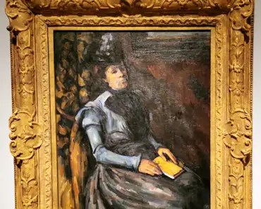IMG_20191205_185450 Paul Cézanne, Seated woman in blue, 1902-1906.