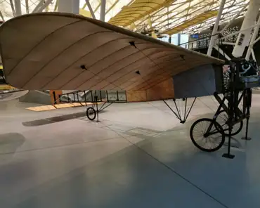 IMG_20191206_132514 VanDersarl Blériot, built by brother teenagers Jules and Frank Vandersarl of Denver, CO based on the design of the Blériot plane that first flew...
