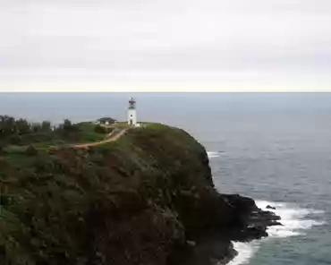 101 Kilauea lighthouse, built in 1913. The lighthouse was automated in 1976 and the area became a wildlife refuge in 1985.