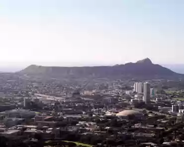 IMG_4577 Diamond head crater is a tuff cone created by a single explosian of steam and ash 300000 years ago. It is made of ash and fine particles that cemented into...