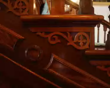 IMG_2655 Grand staircase, made with local (acacia) koa wood.