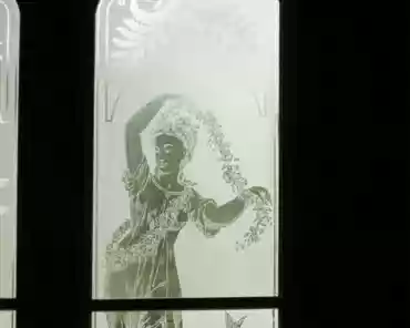 P1120974 Glass panels etched with acid in San Francisco in 1882.