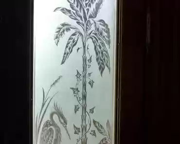 P1120976 Glass panels etched with acid in San Francisco in 1882.