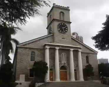 IMG_2807 Kawaiaha'o church is the mother church of Hawaii. King Kamehameha III granted the first missionaries who arrived in Hawaii in 1820 the land on which the church...