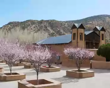 P1090763 El Santuario de Chimayo, a catholic pilgrimage site. The adobe church was built in 1816.