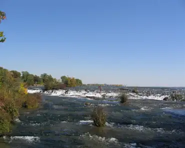 sta_0760 Canadian rapids (Niagara River before the Horseshoe Falls), from Goat island (USA).