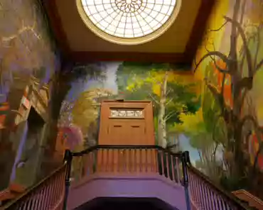 P1100260 Murals were painted by Lincoln Perry between 1996-2012.